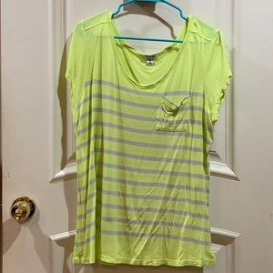 Highlighter yellow T-shirt from old navy